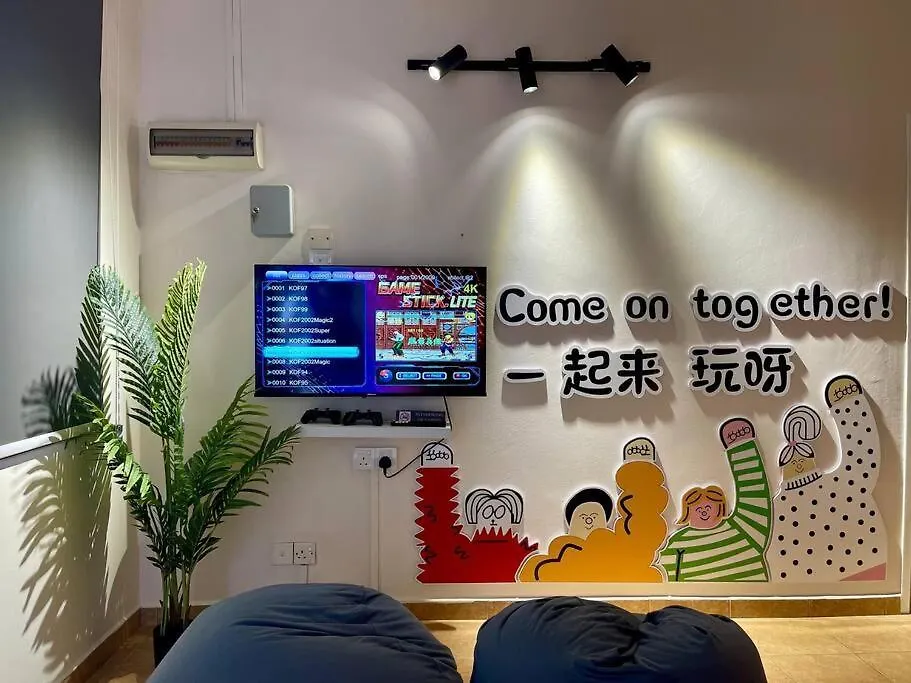 펜션 Cozy Sunny Home Bbq Steamboat Ktv Bukit Indah Jb 조호르 바루 말레이시아